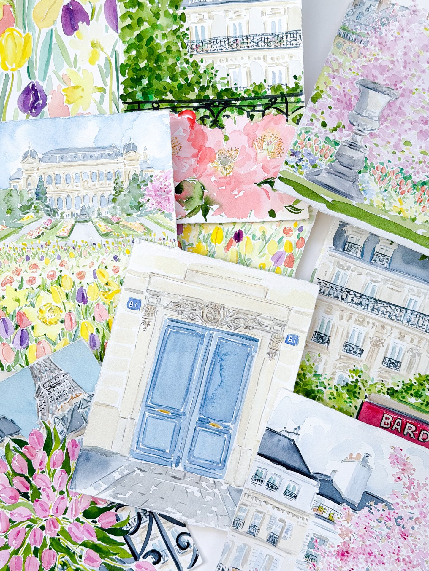 Lingering in the Tuileries, Spring Day