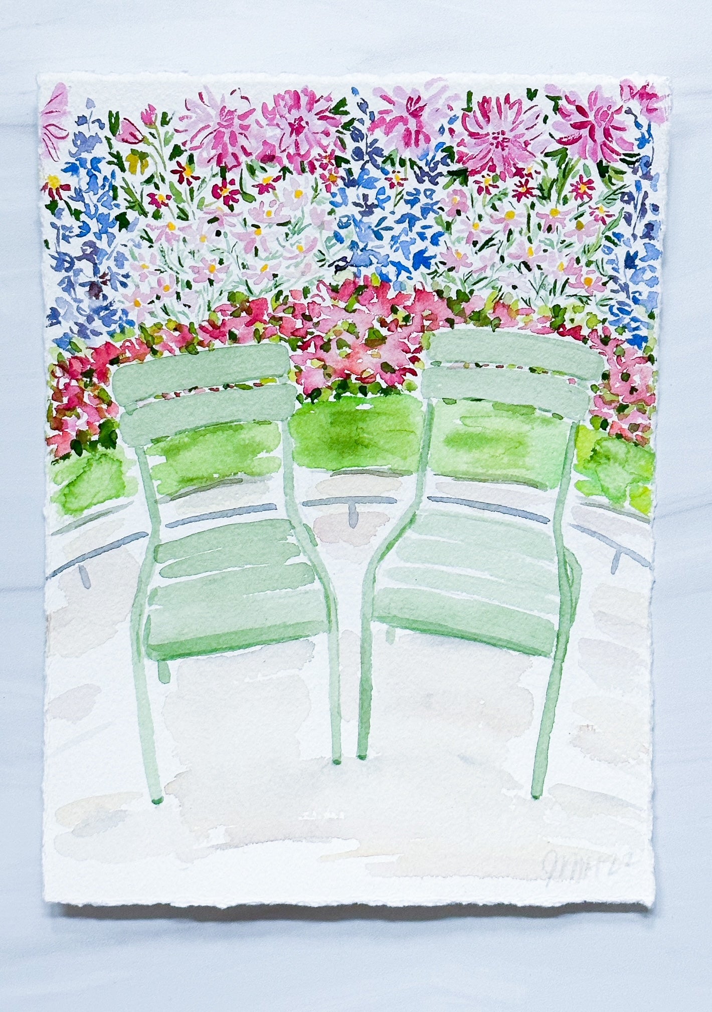 Pair of Chairs, Jardin du Luxembourg