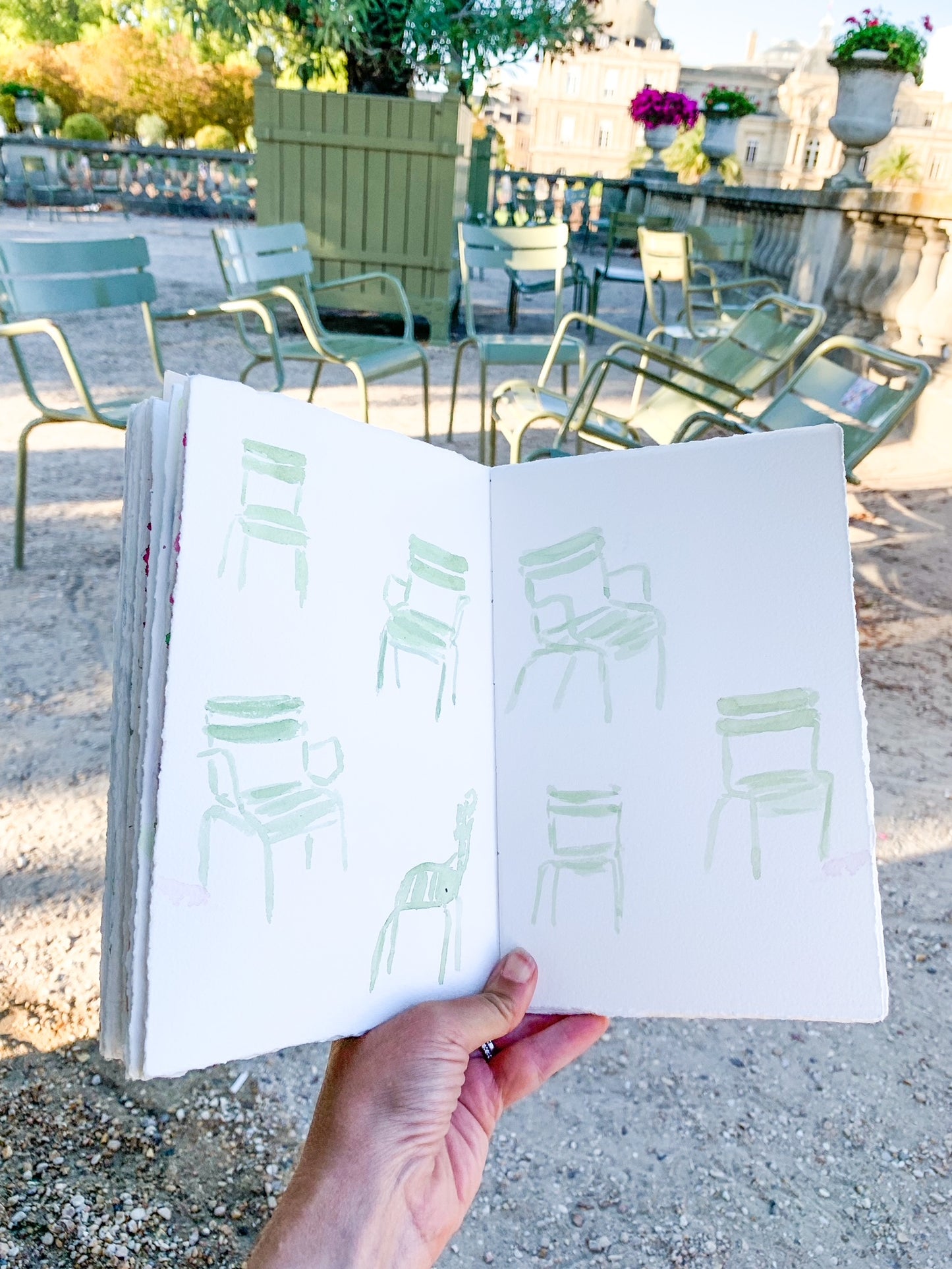 Pair of Chairs, Jardin du Luxembourg