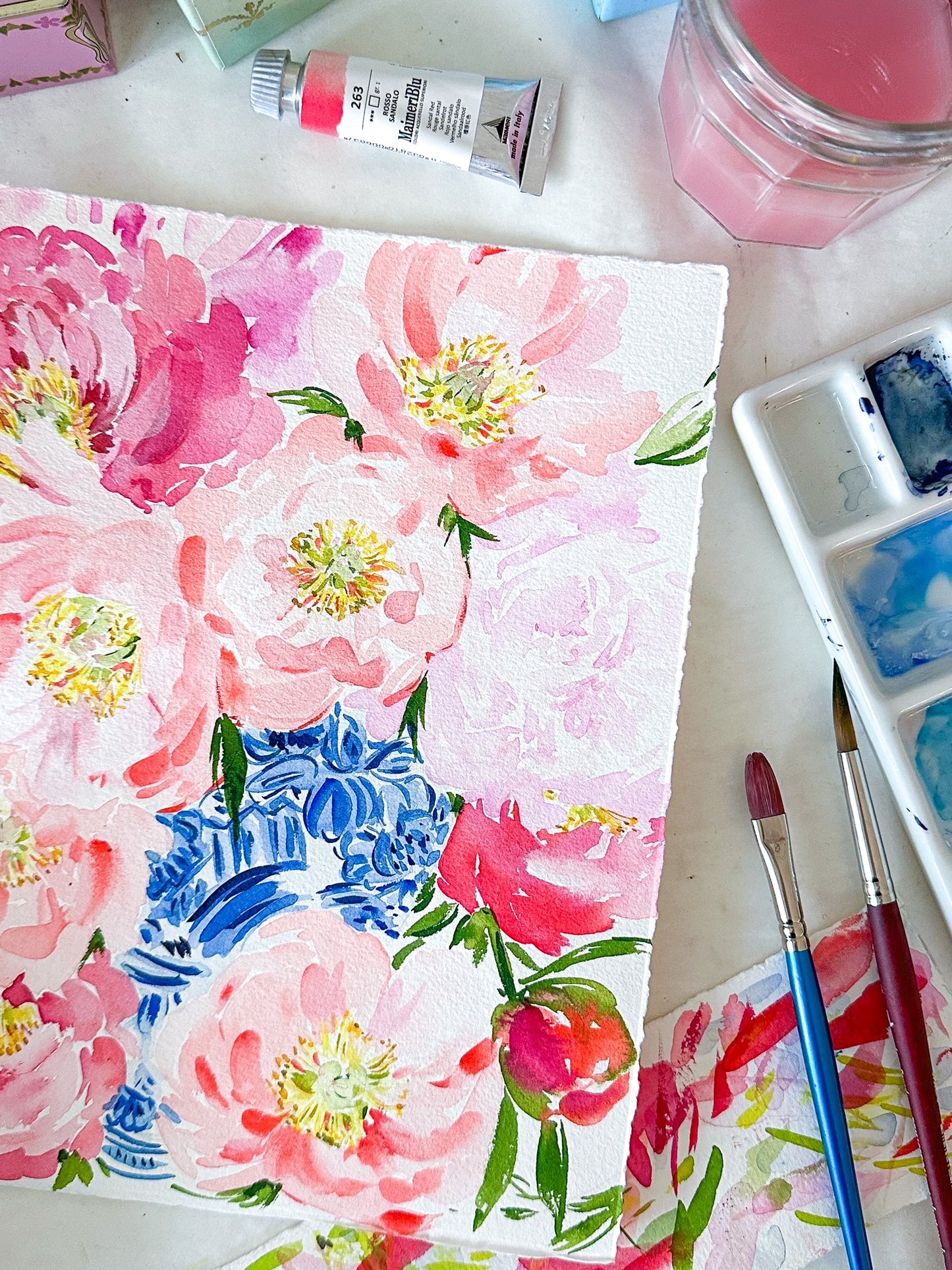 Manifesting Peonies