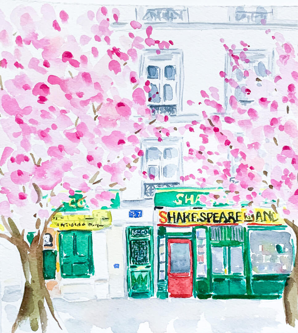 Shakespeare & Company in Bloom